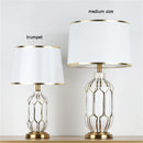 Axyaa Luxury Ceramic Table Lamp for Modern Living Room Office Bedroom