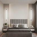 Axyaa Modern Nordic Black Gold LED Wall Lamp for Bathroom Mirror Lighting