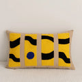 Axyaa Abstract Embroidered Cushion Cover 45x45cm/30x50cm for Living Room Sofa