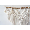 Axyaa Macrame Geometric Wall Hanging Tapestry Boho Chic Home Decor Handmade Tassel