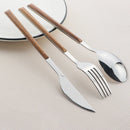 Axyaa Stainless Steel Cutlery Set for Dining - 20-Piece Complete Tableware Collection