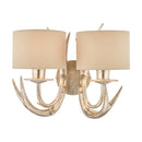 Axyaa Mulroy Wall Light – Champagne Luxury Antler Design