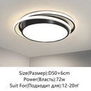 Axyaa LED Ceiling Light: Modern Minimalist Bedroom Chandelier for Living Room, Children's Room