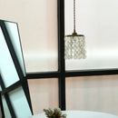Axyaa LED Crystal Chandelier Pendant Light Luxury Design