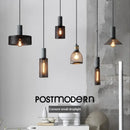 Axyaa Loft Cement Pendant Lamps - Vintage Industrial Chandeliers Lights