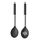 Axyaa 8-Piece Silicone Kitchen Utensil Set Stainless Steel Cooking Tools