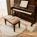 Axyaa Piano Insulation Mat Set Solid Color Irregular Creative Rug Easy Care Rugs