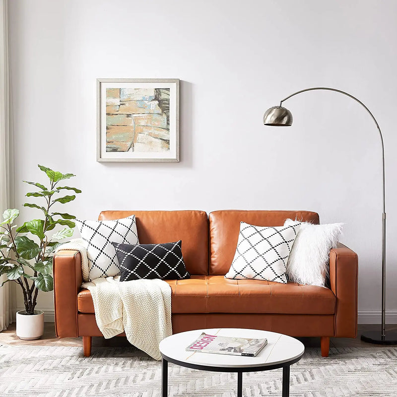 Velvet Geometric Cushion Cover for Sofa Nordic Decor by Axyaa