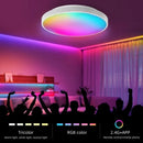 Axyaa Smart RGB Ceiling Light: WiFi Voice Control, App Control, Alexa & Google Home Integration