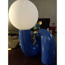 Axyaa Glass Spherical Table Lamp: Modern Minimalist Art Decoration for Hotel, Bedroom, Living Room