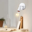 Axyaa Industrial Bronze Wall Lamp with Adjustable Head for Hallway Loft Lighting