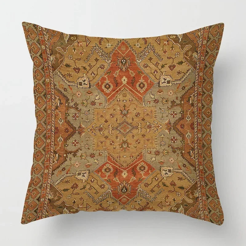 Moroccan Ethnic Pillowcase Sleeve for Home Décor by Axyaa