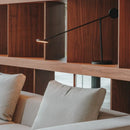 Axyaa Nordic Black Table Lamp: Adjustable Desk Light for Living Room and Bedroom