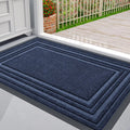Axyaa Low Profile Outdoor Rubber Mat Heavy Duty Non Slip Indoor Doormat