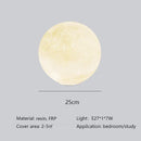 Axyaa Nordic Moon Round Led Chandelier: Elegant Home Lighting Fixture for Living Room & Bedroom