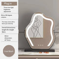 Axyaa LED Vanity Mirror with Dimmable 3 Modes, 360° Touch Control, Ideal for Bedroom