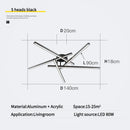 Axyaa Modern Art LED Pendant Light with Remote Control
