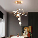 Axyaa Modern LED Pendant Chandelier for Living Room and Dining Room Lighting
