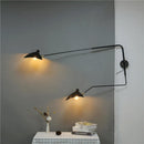 Axya Nordic Design Spider Wall Lamp Sconces Swing Arm Industrial Lighting for Living Room