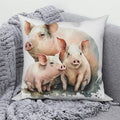 Axyaa Animal Print Decorative Pillowcase for Sofa, Car, Living Room