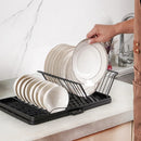 Axyaa Foldable Drying Rack With Adjustable Storage Shelf