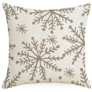 Axyaa Christmas Deer Snowflake Pillow Cover for Stylish Home Decor