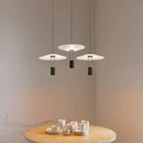 Axyaa Modern Frisbee Chandelier for Home, Restaurant, and Bar Decor