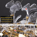 Axyaa Ginkgo Leaf Art Pendant Light Luxury Lamp