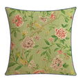 Axyaa Vintage Floral Pillow Cover Pink Green 45x45cm