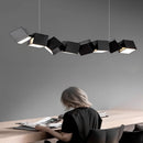 Axyaa Geometric Block Hanging Lamp: Creative Simplicity for Stylish Lighting