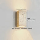 Axyaa LED Travertine Stone Wall Lamp for Indoor Living Room Decoration