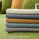 Axyaa Chenille Jacquard Sofa Cover, Non-Slip Couch Slipcover for All Seasons