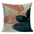 Axyaa Palm Leaves Cushion Cover - Home Decor Accent