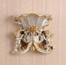 Axyaa Resin Angel Wall Vase: Ancient Mural Decor for Home Living Room Walls