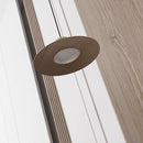 Modern Wood Hat LED Pendant Light by Axyaa for Kitchen Island, Bedroom, Coffee Decoration