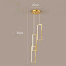 Axyaa Nordic Stair Chandelier Ceiling Light for Living and Dining Room