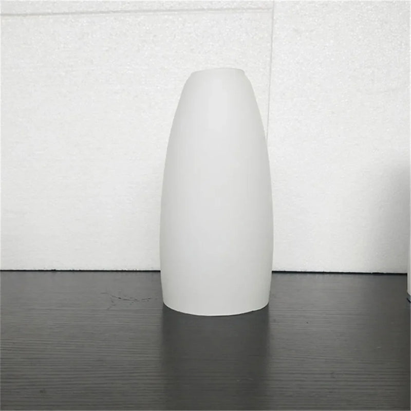 Axyaa Matte White Glass Shade for E26 E27 Pendant Light