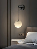Copper Marbled Wall Lamp by Axyaa - Luxury Living Room Lighting