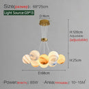 Axyaa Bubble Ball Pendant Light for Creative Restaurant and Bedroom Decor