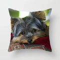 Axyaa Cute Dog Print Pillow Case for Bedroom Sofa Car Decor