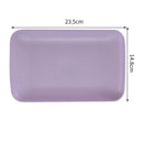 Axyaa Plastic Food Storage Tray Multi-Function Fruit Plate Kitchen Organizer