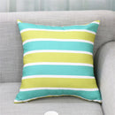 Axyaa Geometric Pattern Blue & White Pillow Case Home Decor Case