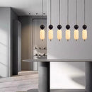 Axyaa Marble Stone Pendant Lights for Hotel Bedroom - Modern Luxury Chandeliers & Ceiling Lamps