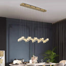 Axyaa Modern Home Decor LED Pendant Light Chandeliers for Living and Dining Room