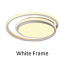 Axyaa LED Round Pendant Light Gold/Black/White Tricolor for Modern Home Lighting
