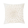 Axyaa 3D Sunflower Velvet Cushion Cover: Handmade Small Daisy Flower Throw Pillow