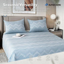 Axyaa Farmhouse Chic Cotton Coverlet Set - Summer Bedding for Queen/King