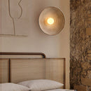 Axyaa Retro Round Wall Light - 7W Vintage Creative Indoor Resin Lamp