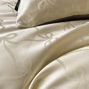 Axyaa Satin Cotton Bedding Set - Soft Duvet Cover Set
