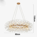 Axyaa LED Pendant Chandeliers for Modern Home Decor and Indoor Lighting